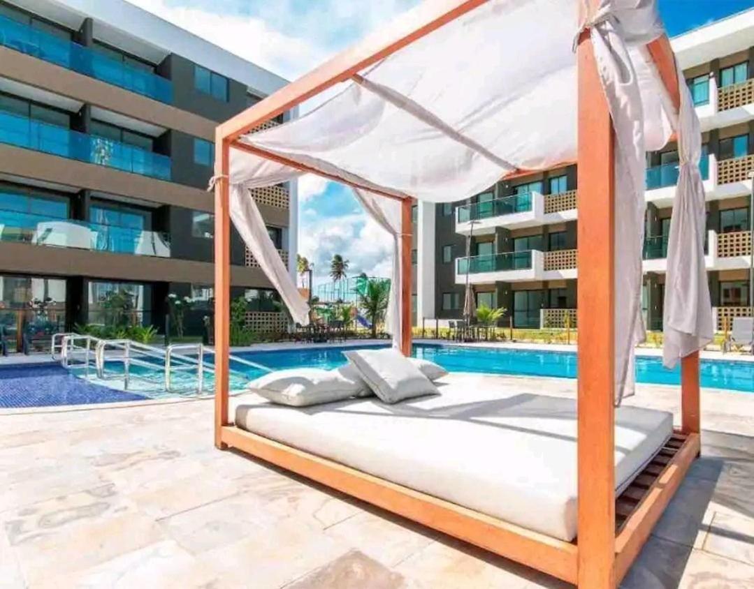 Flat Luxo No Mana Beach Em Muro Alto 4 Pessoas Pôrto das Galinhas Dış mekan fotoğraf